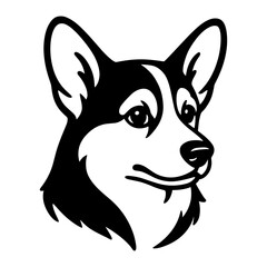 Corgi Portrait