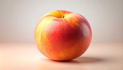 Ripe Nectarine with Studio Shot. (10)