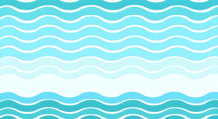 Turquoise and white wavy lines creating a gradient effect