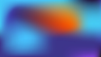 Obraz premium Gradient mesh abstract purple orange theme background