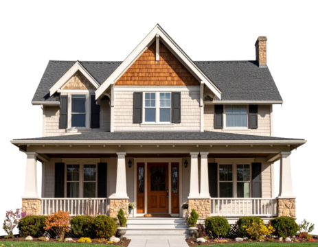 house in the suburbs