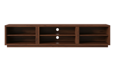 Modern wooden tv stand or media console