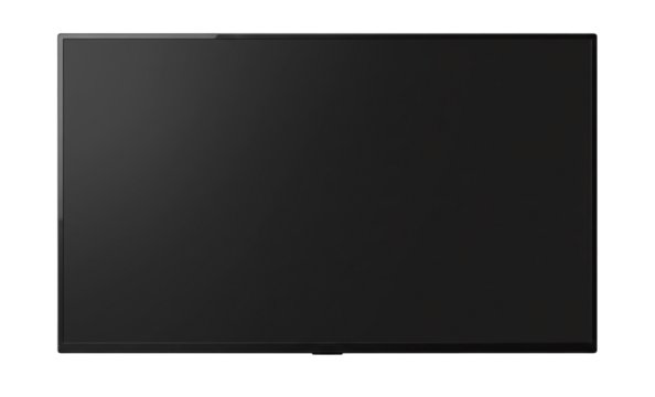 Modern widescreen tv, isolated on transparent background