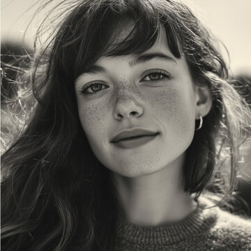 like, romy, schneider, frau, sch&ouml;nheit, gesicht, haar, leitbild, auge, black, leute, schwarz wei&szlig;, l&auml;cheln, 1, person, gestalten, anschauen, kind, lippen, blick, close up, ausdruck, glamour, br&uuml;nett, 