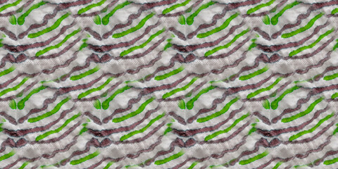 Tribal Seamless Hand. Irregular Polka Dot.