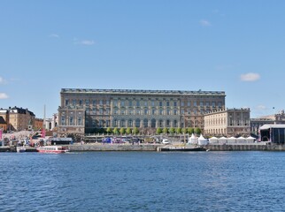 Fototapeta premium Königliches Schloss Stockholm 