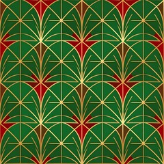 Geometric, Art Deco pattern