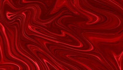 A deep red, swirling marbled design creates a captivating and dynamic visual effect.