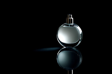 Obraz premium black christmas ball