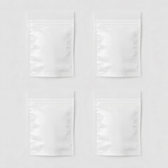 Packaging Design Bags Blank Plastic Containers Minimalism Versatile Storage Essentials Shipping Supplies Eco-Friendly Food Presentation Product 