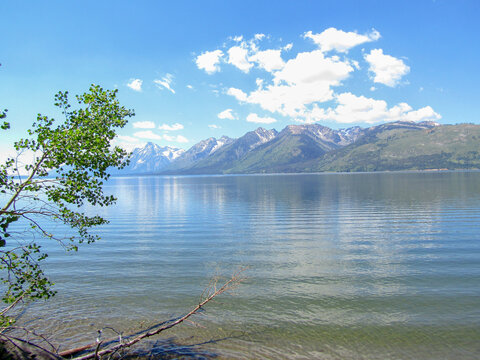 Lake in Grand Teton National Park, Wyoming