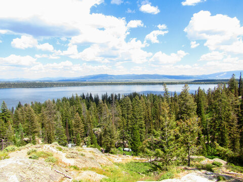 Jenny Lake in Grand Teton National Park, Wyoming