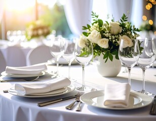 Generated image　披露宴会場イメージ