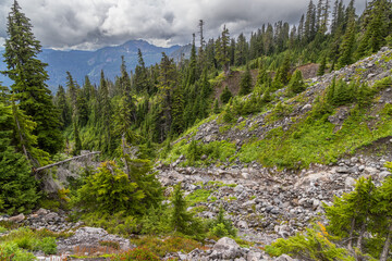 Fototapeta premium rocky mountain landscape