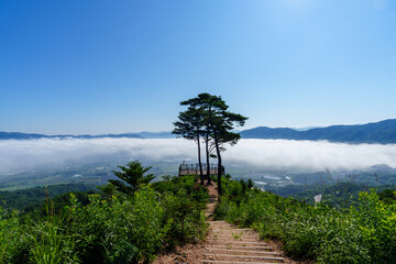 Punchbowl Basin Beneath Morning Mist