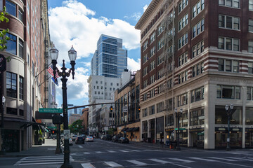 Obraz premium Portland Oregon cityscape