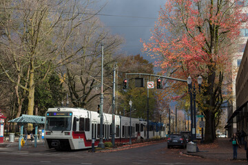 Obraz premium Portland Oregon cityscape