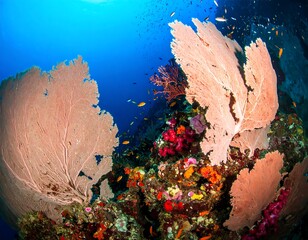 Coral reef teeming with life (1)