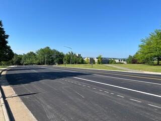 Fototapeta premium Paving Project - Blacksburg, VA