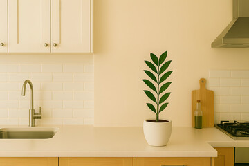 Indoor decoration zz plant for modern interior decoration