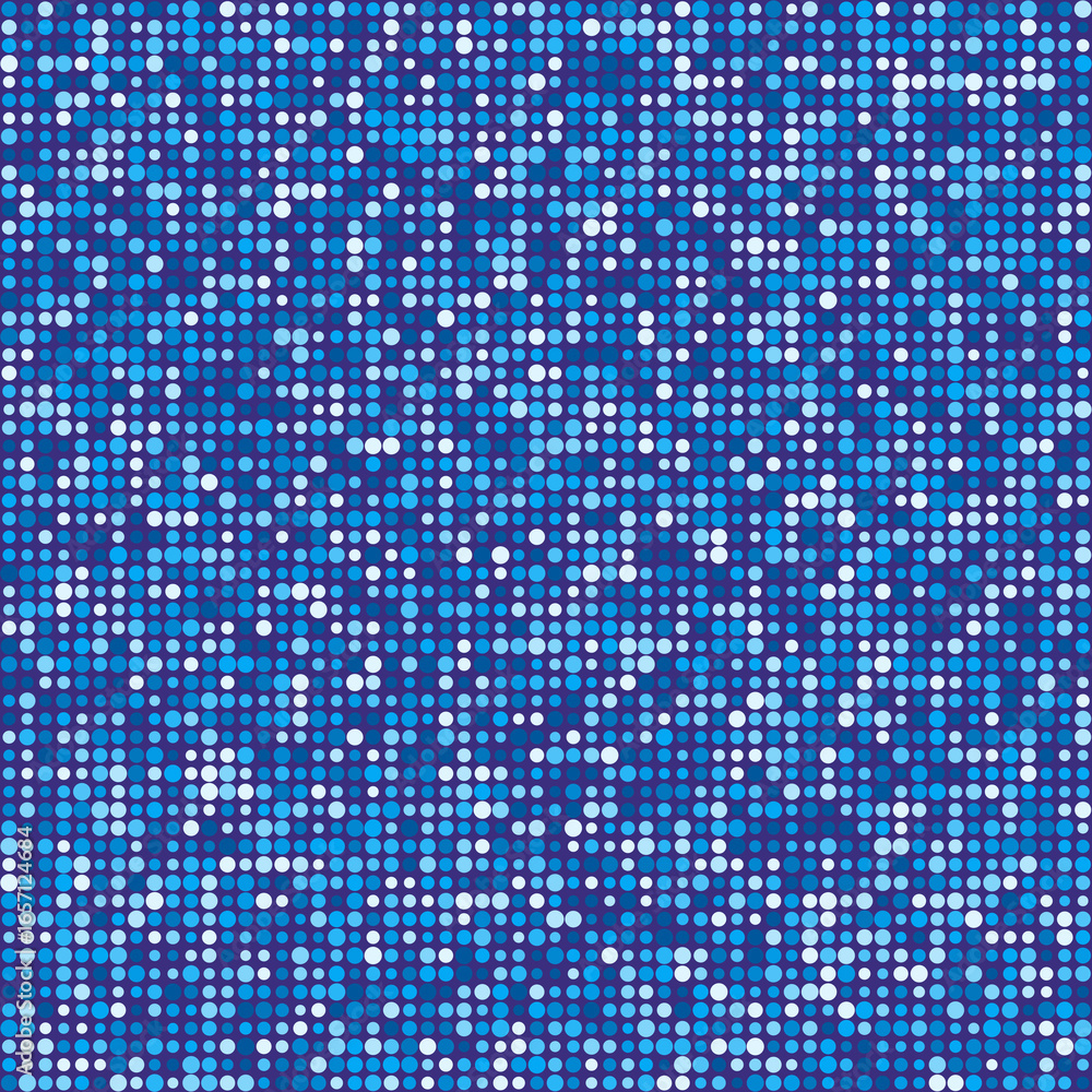 Aufkleber geometric shapes background. circles in multiple colors. blue gradient with dark and light tones. pl