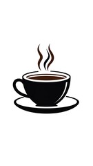 Simple coffee cup graphic
