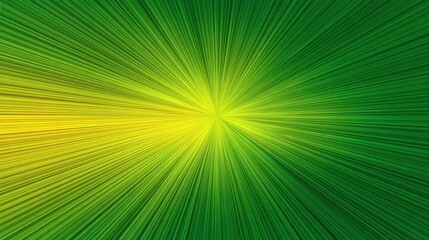 Premium photo of abstract vibrant green to yellow gradient vector background, radiating light effect, color gradient, fresh.