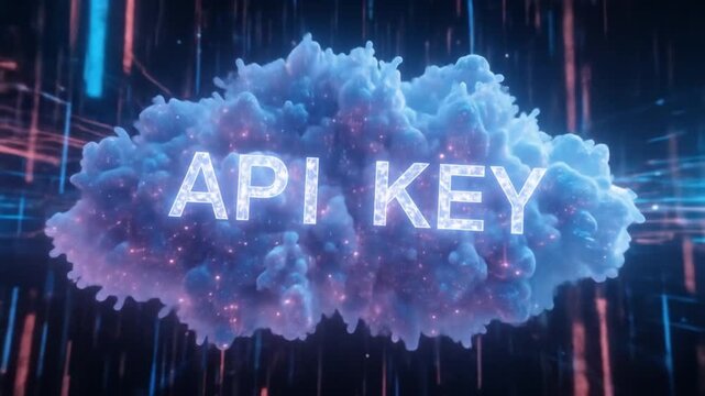Dynamic API Key Cloud Visualization