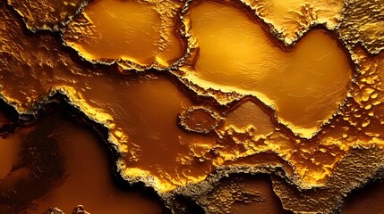 Obraz premium close up of honey bee on honeycomb