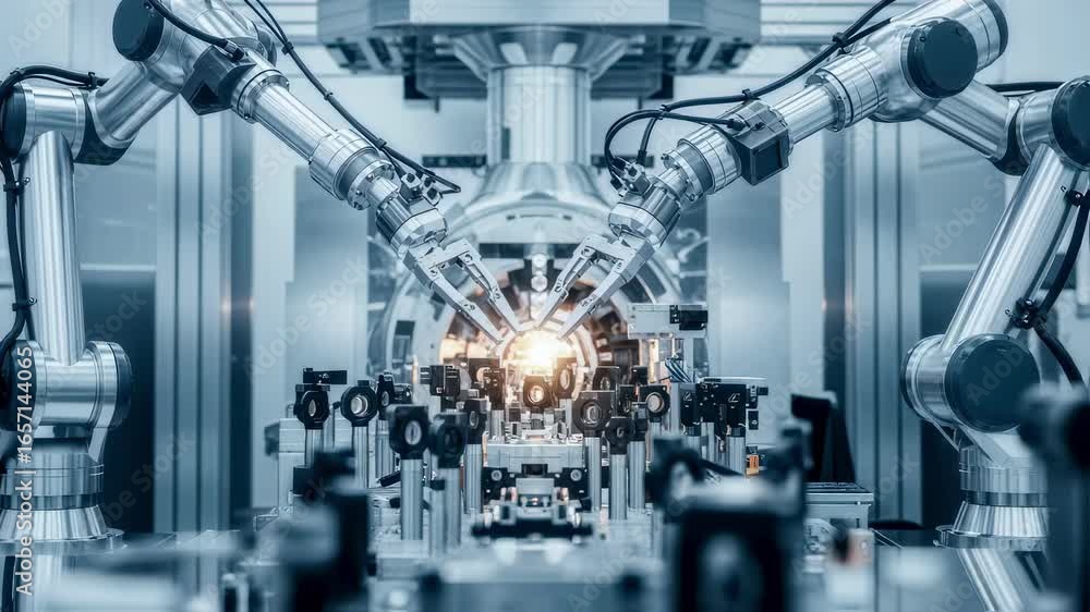 Poster robotic arms finetuning the alignment of an xray laser beamline framed by reflective surfaces and ul