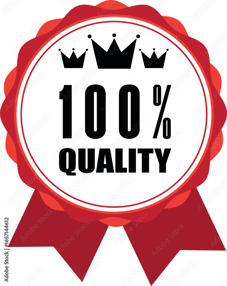 Poster 100% quality red color level typography vector design