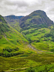 Tree Sisters Mountains - Glen Coe Valley - Scotland