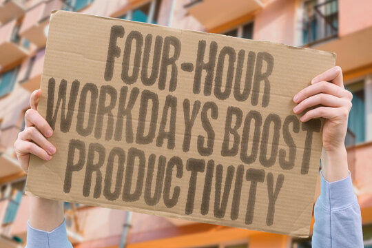 Four-hour workdays boost productivity; evidence shows happier teams and sustained output. FOCUS. BALANCE. WELL-BEING. AUTONOMY. RETENTION. REST. FLOW.