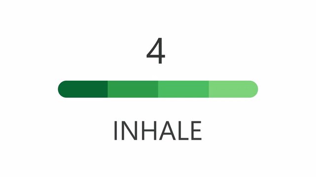 Yoga Breathing Loop — seamless loop, alpha channel