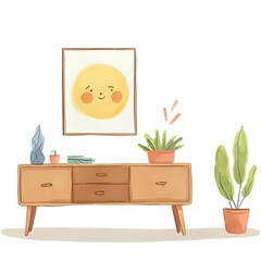 illustration of a plant in a pot