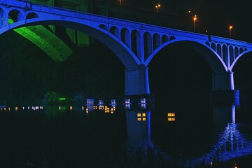 小倉橋の燈籠流し