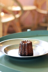 Canele or Cannele Bordeaux. French Pastry