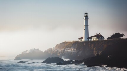 lighthouse on the coast