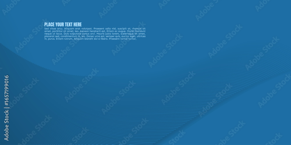 Canvas Prints abstract blue background with subtle wavy lines and ample copy space, perfect for modern designs, pr