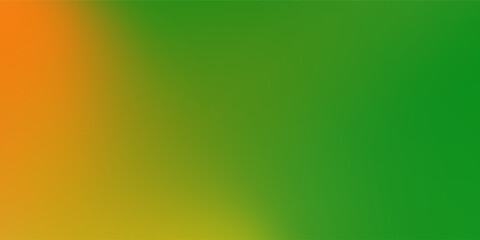 Fresh green yellow orange gradient mesh background. Like a mango, simple taste for wallpaper