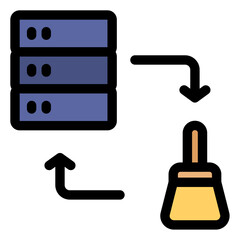 data cleaning icon