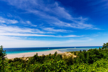 Elberta Beach Scenic Lookout, Michigan