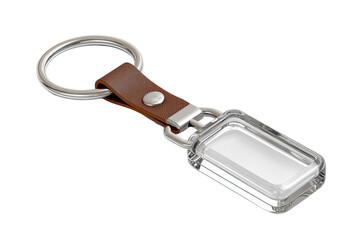 A 3D render of a key fob