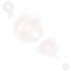 Overlapping translucent white and grey spheres, illuminated by a soft, ethereal glow

