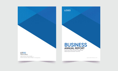 Obraz premium cover page vector template, a4 vector cover page, annual report cover page, cover design