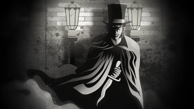 murderer reaper in crime backstreet scene