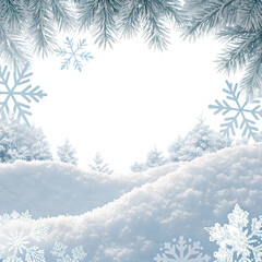 Obraz premium Border of white snow isolated on white or transparent background png winter snowflakes png frosty white border png snowy edge png isolated snow texture png transparent background winter scene png