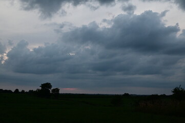 Obraz premium Cloudy Sunset