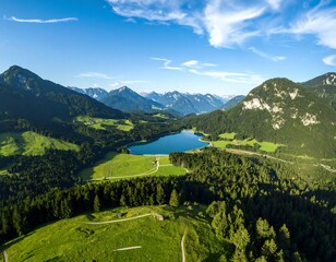 Mountain lake landscape (1)