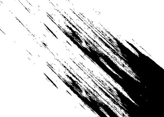 Vector grunge brush strokes texture rough black scratches for wallpaper.